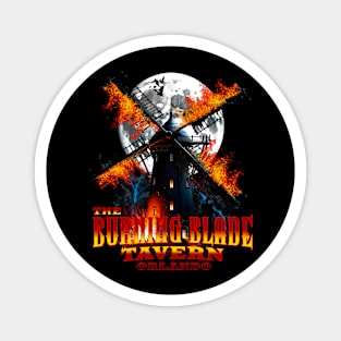 The Burning Blade Orlando Florida Horror Bar- It's going to be EPIC! Magnet